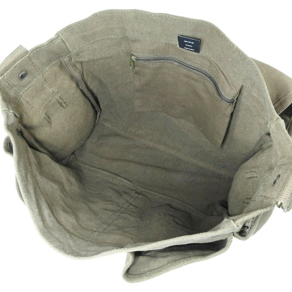 Classic Heavyweight Military Messenger Bag - Picture 5 of 8